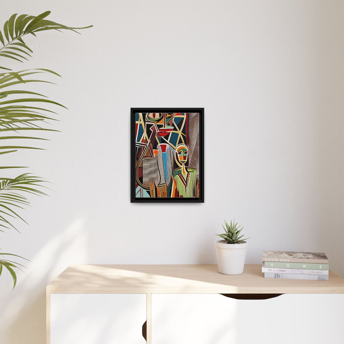 Moya Threads Matte Canvas Wall Art