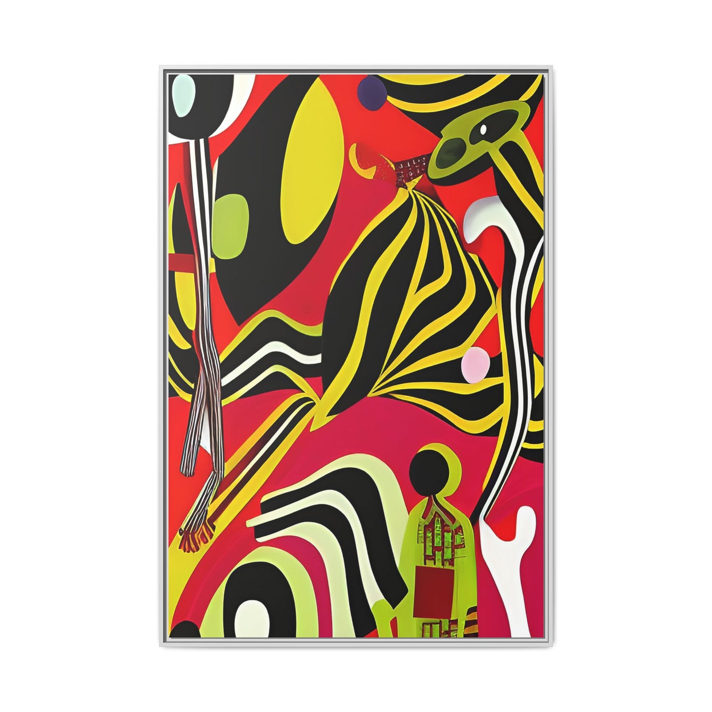 Ngoma Drift Matte Canvas Wall Art