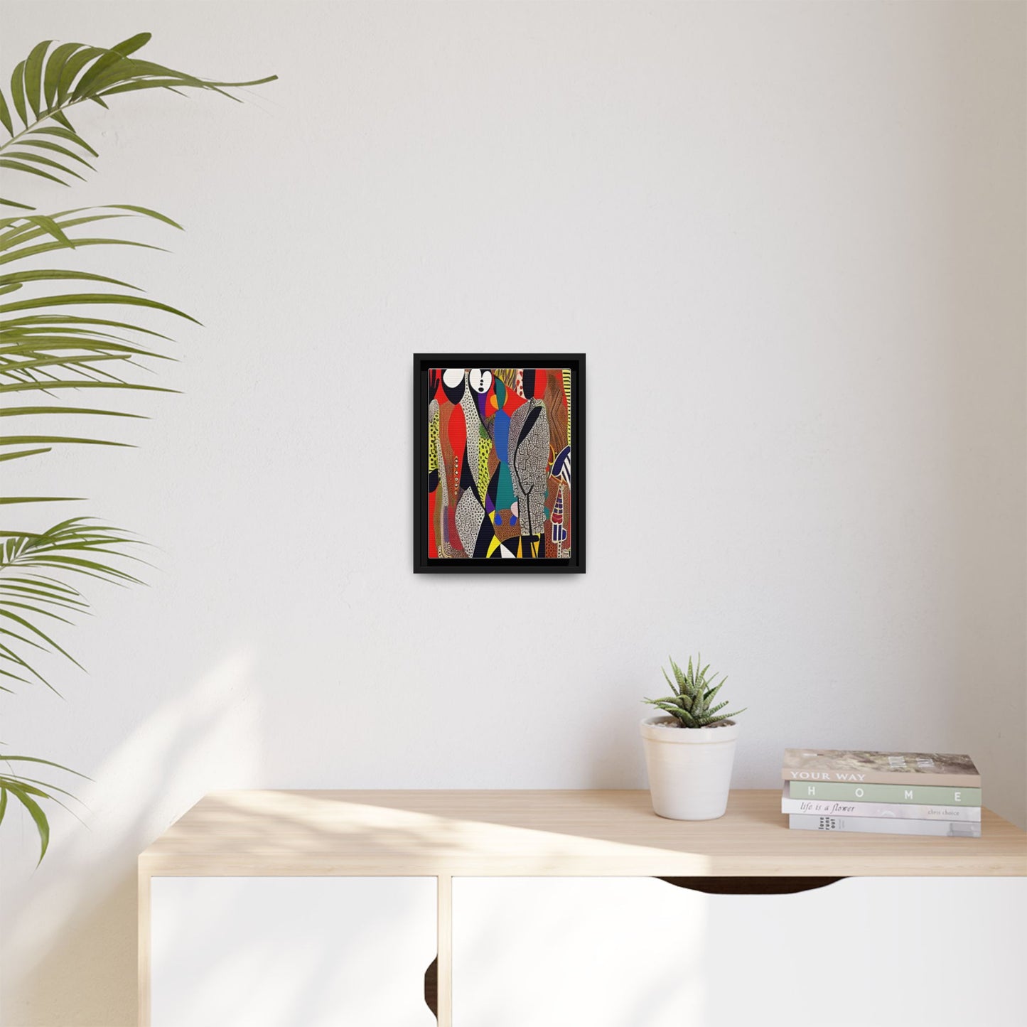 Muti Veins Matte Canvas Wall Art