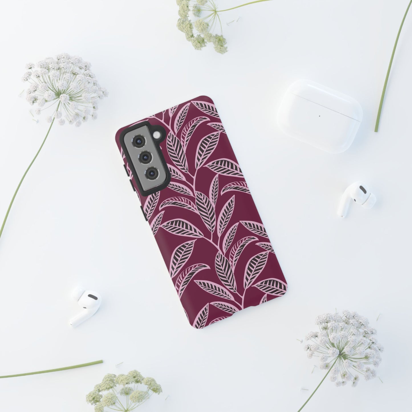 Foliage Symphony Tough Case for Samsung Phone