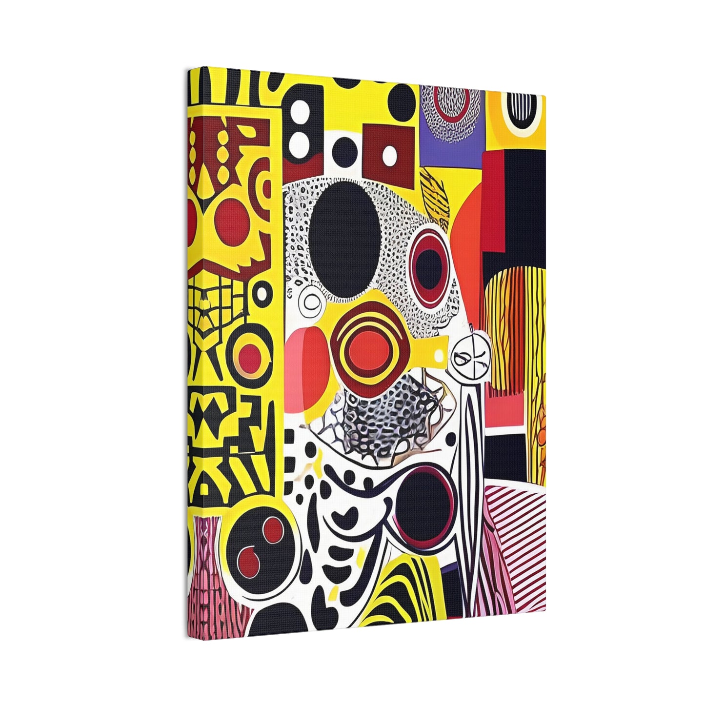 Zamani Echo Stretched Canvas Wall Art