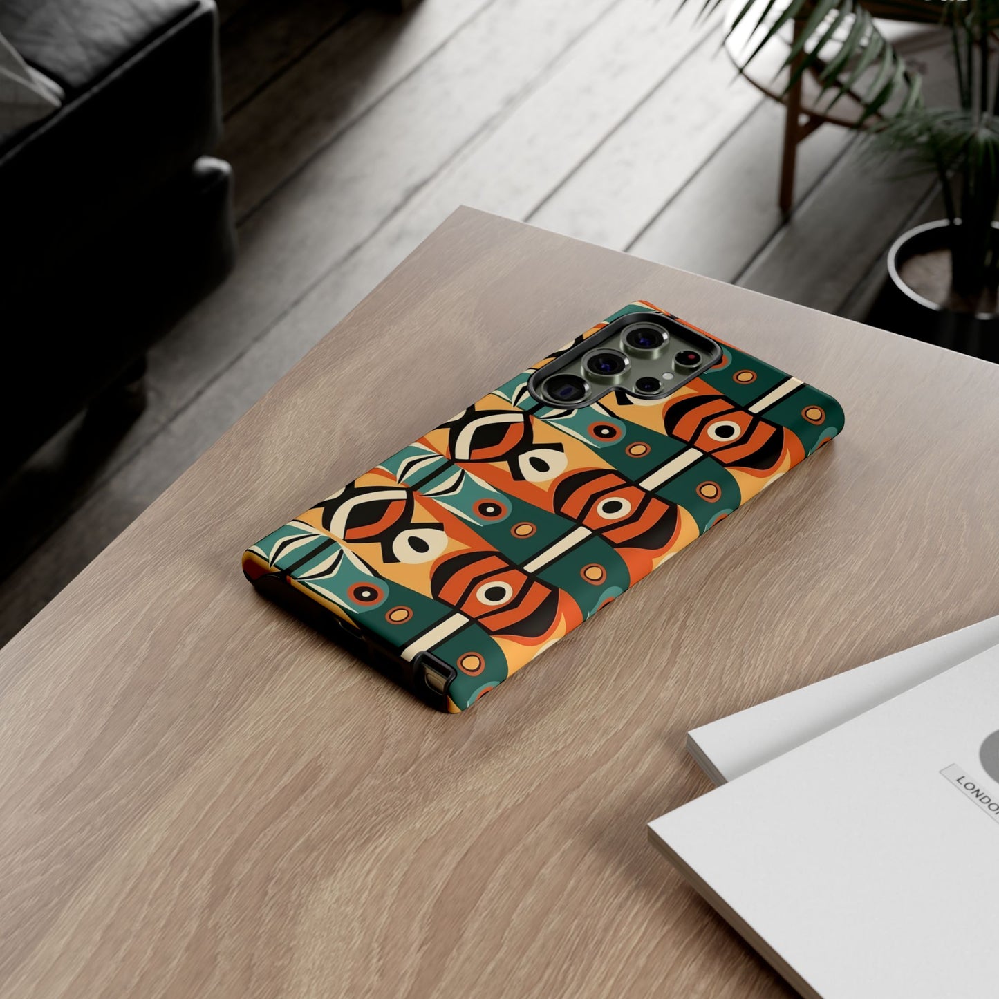 Retro Tribal Tough Case for Samsung Phone