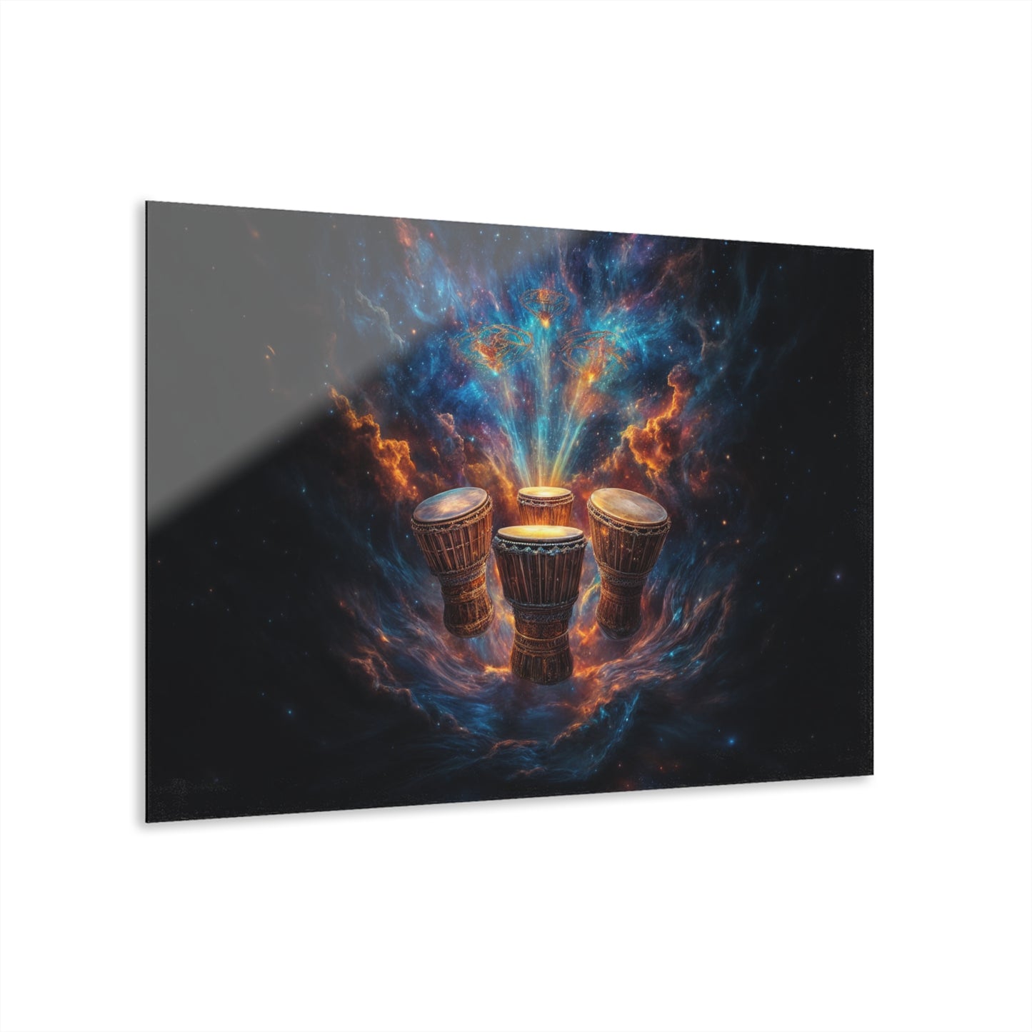 Cosmic Drum Acrylic Wall Art