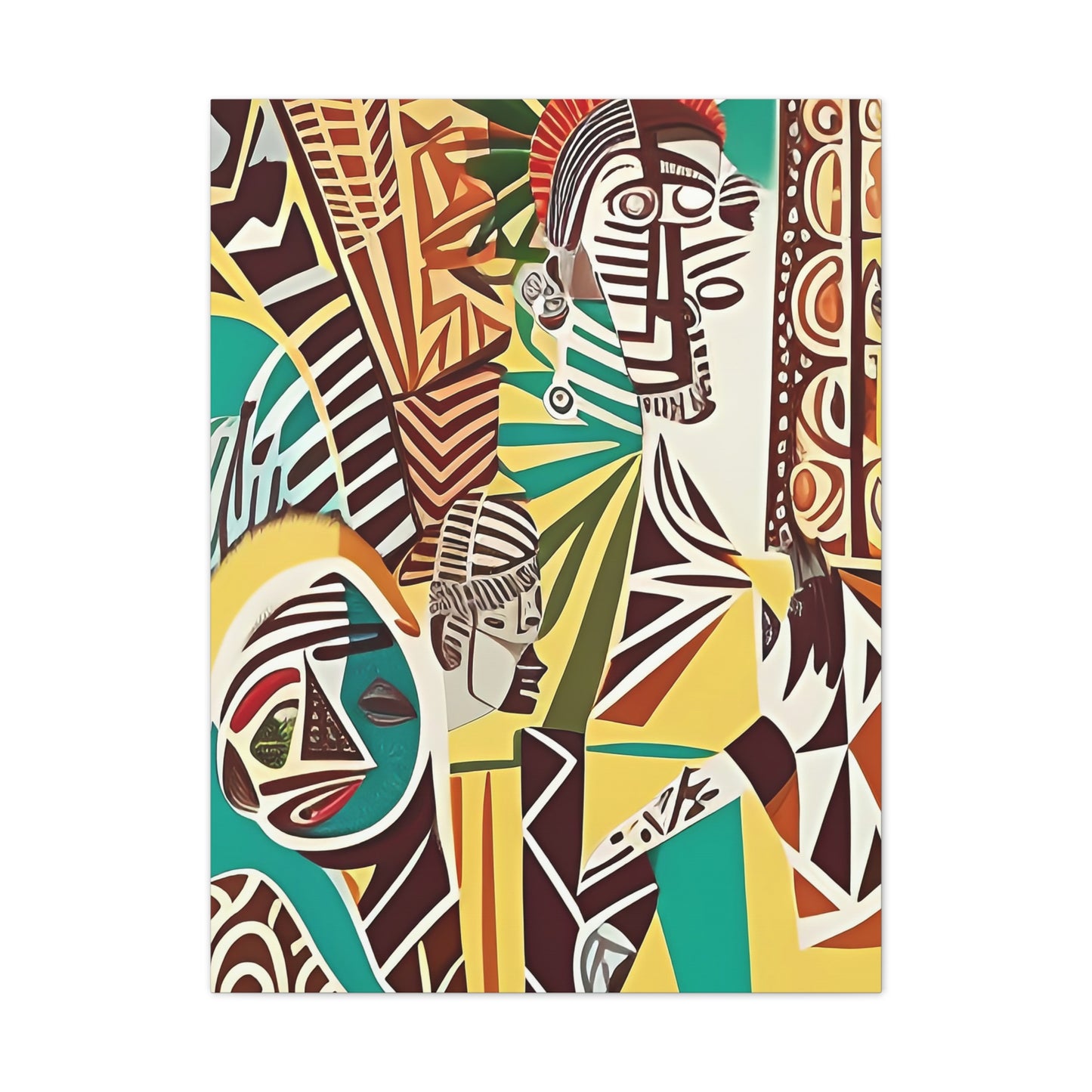 Ekon Rising Stretched Canvas Wall Art
