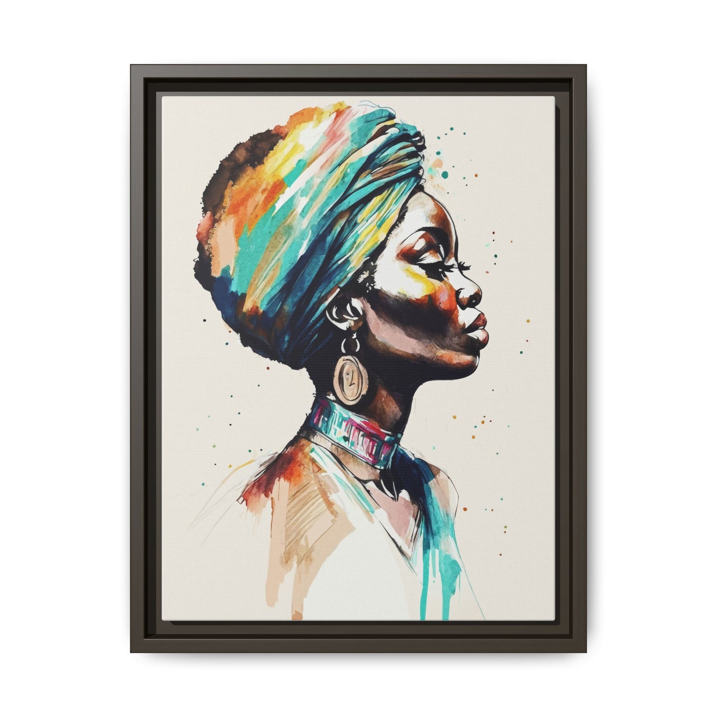 Nile Whisper Matte Canvas Print