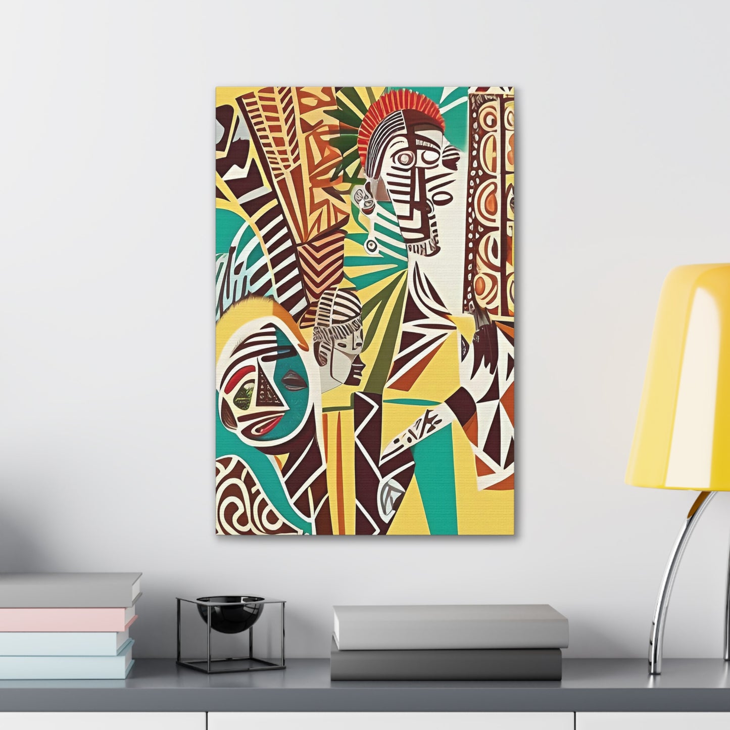 Ekon Rising Stretched Canvas Wall Art