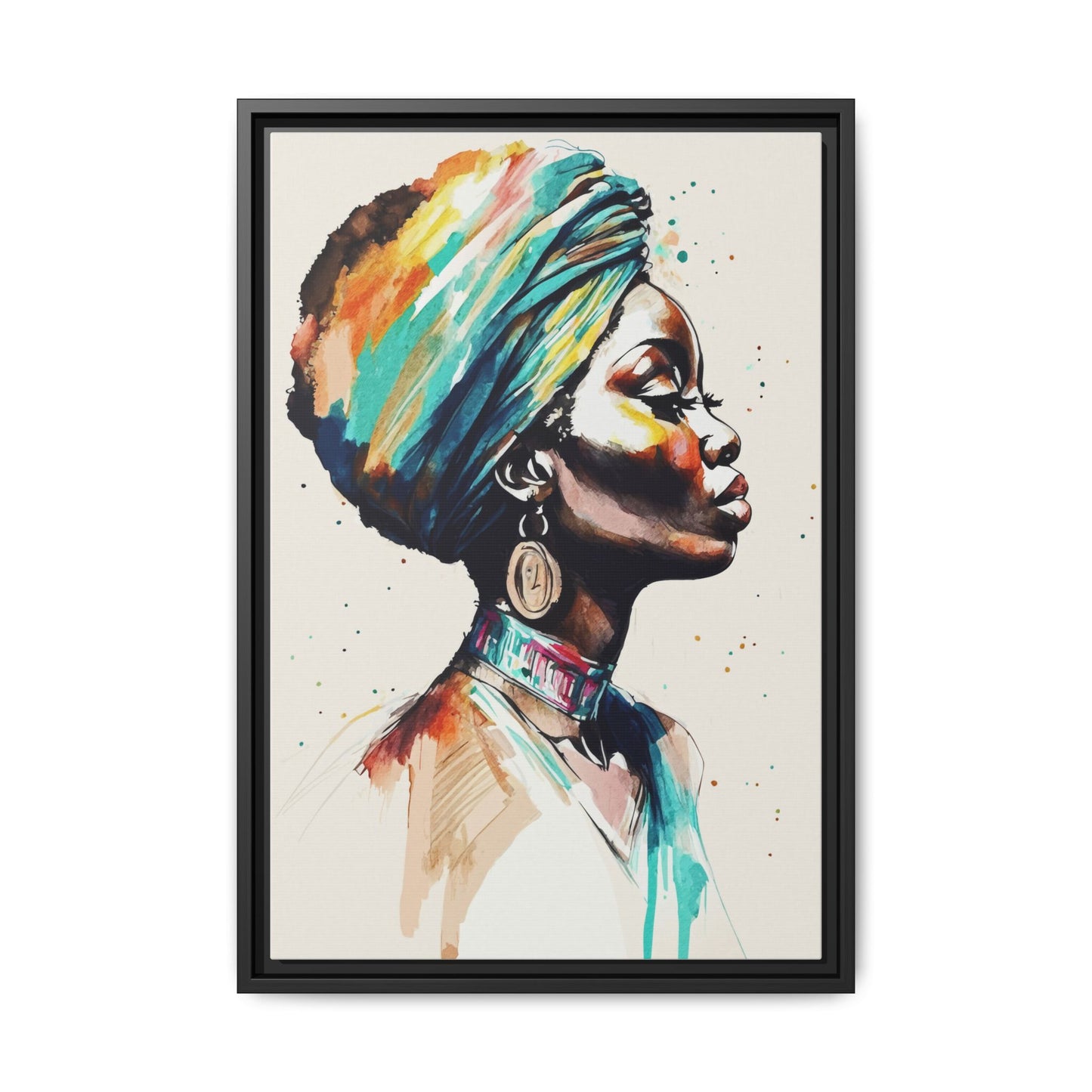 Nile Whisper Matte Canvas Print