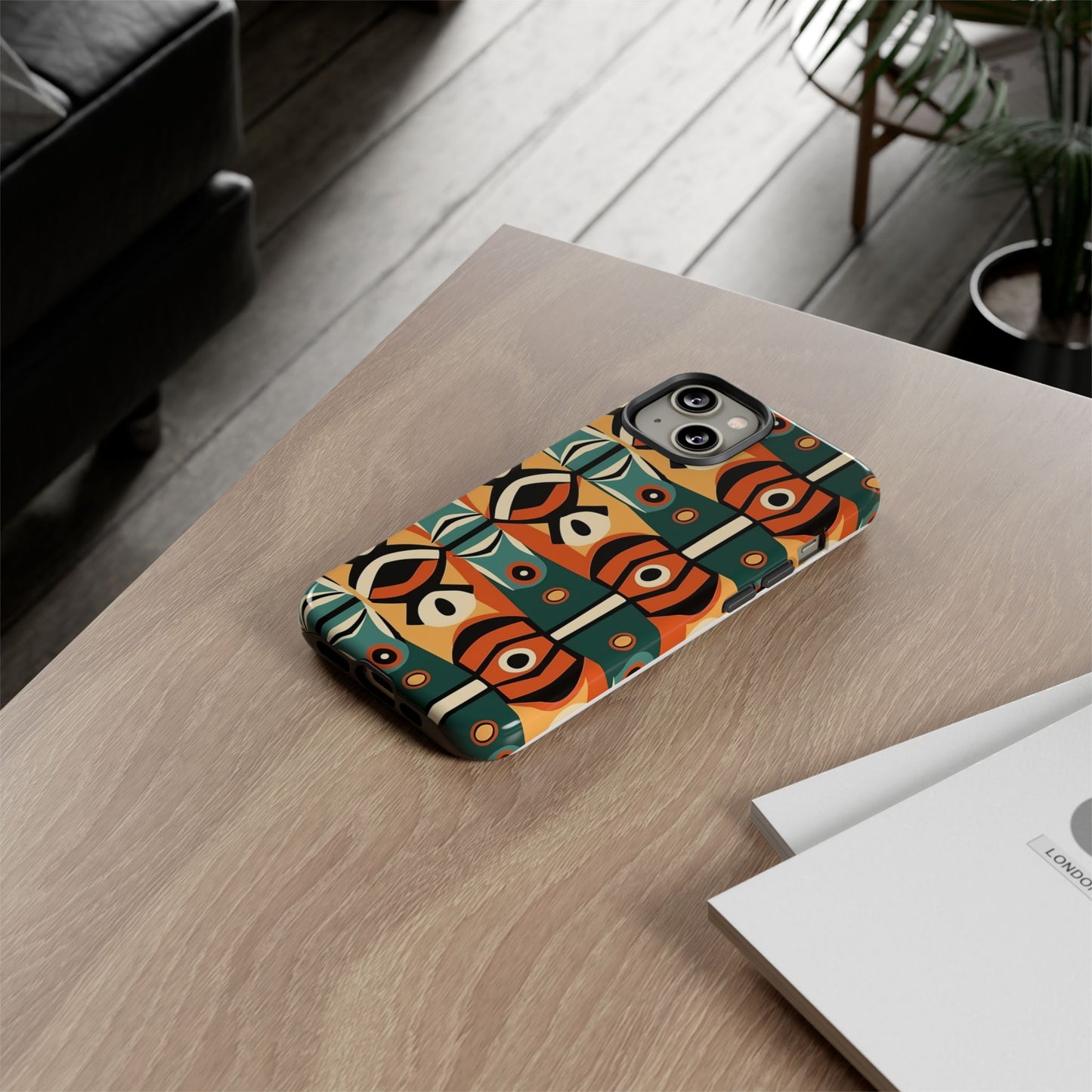 Retro Tribal Tough Case for iPhone®