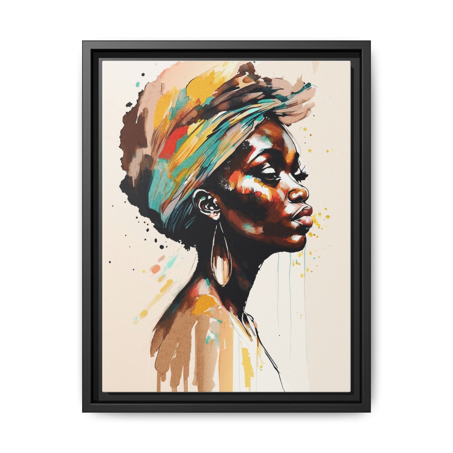 Sunwoven Matte Canvas Print