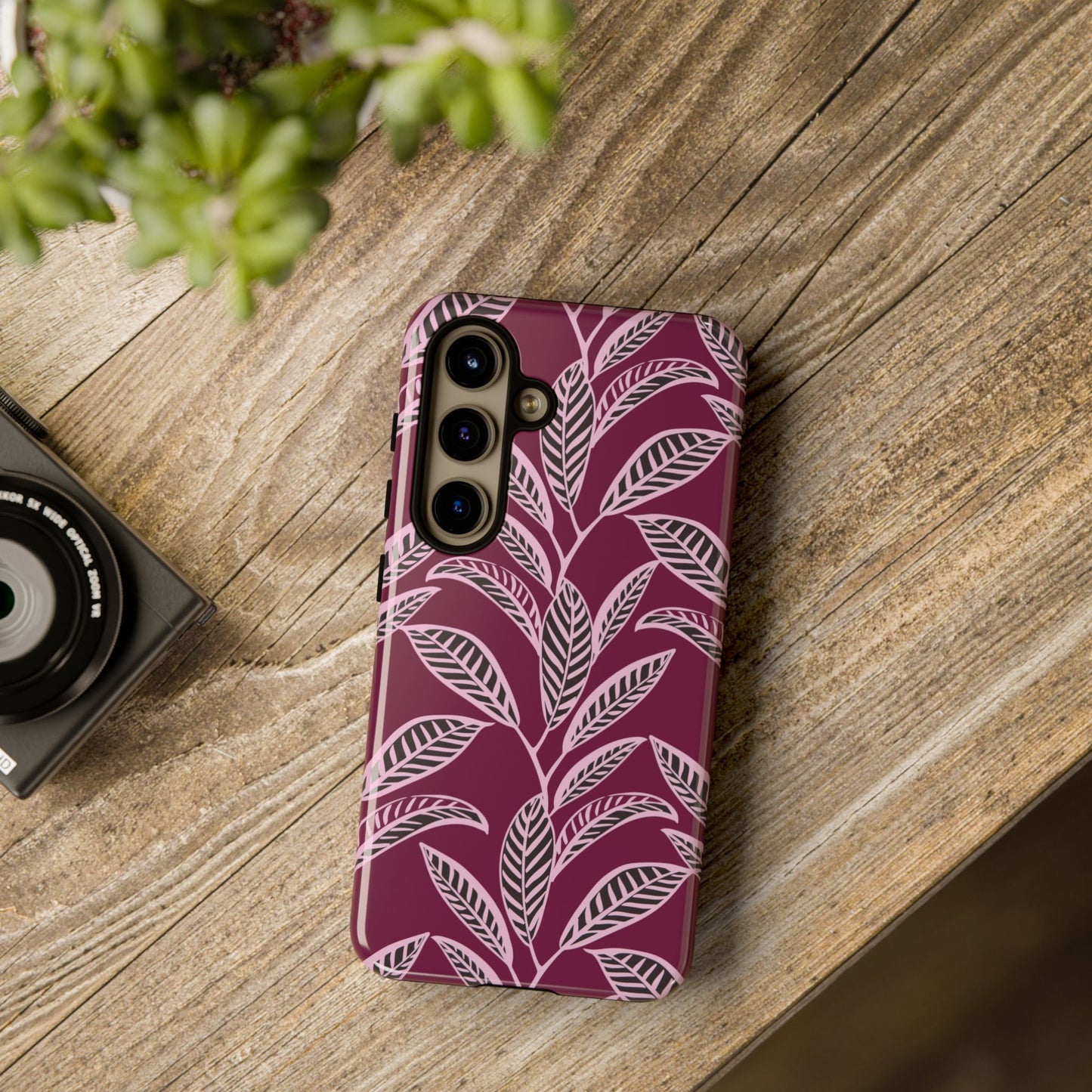 Foliage Symphony Tough Case for Samsung Phone