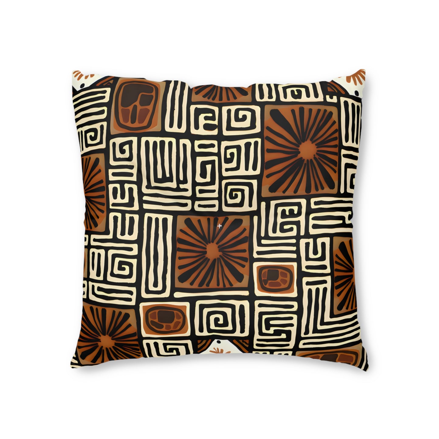 Sankofa Radiance Bohemian Tufted Floor Pillow