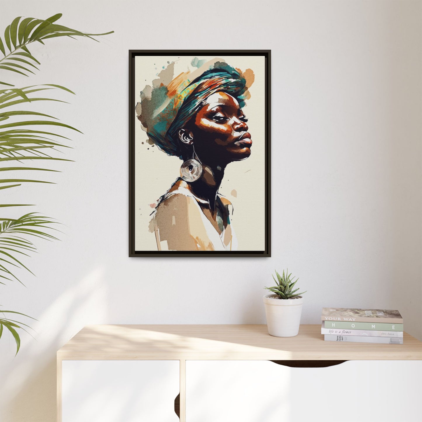 Desert Grace Matte Canvas Print