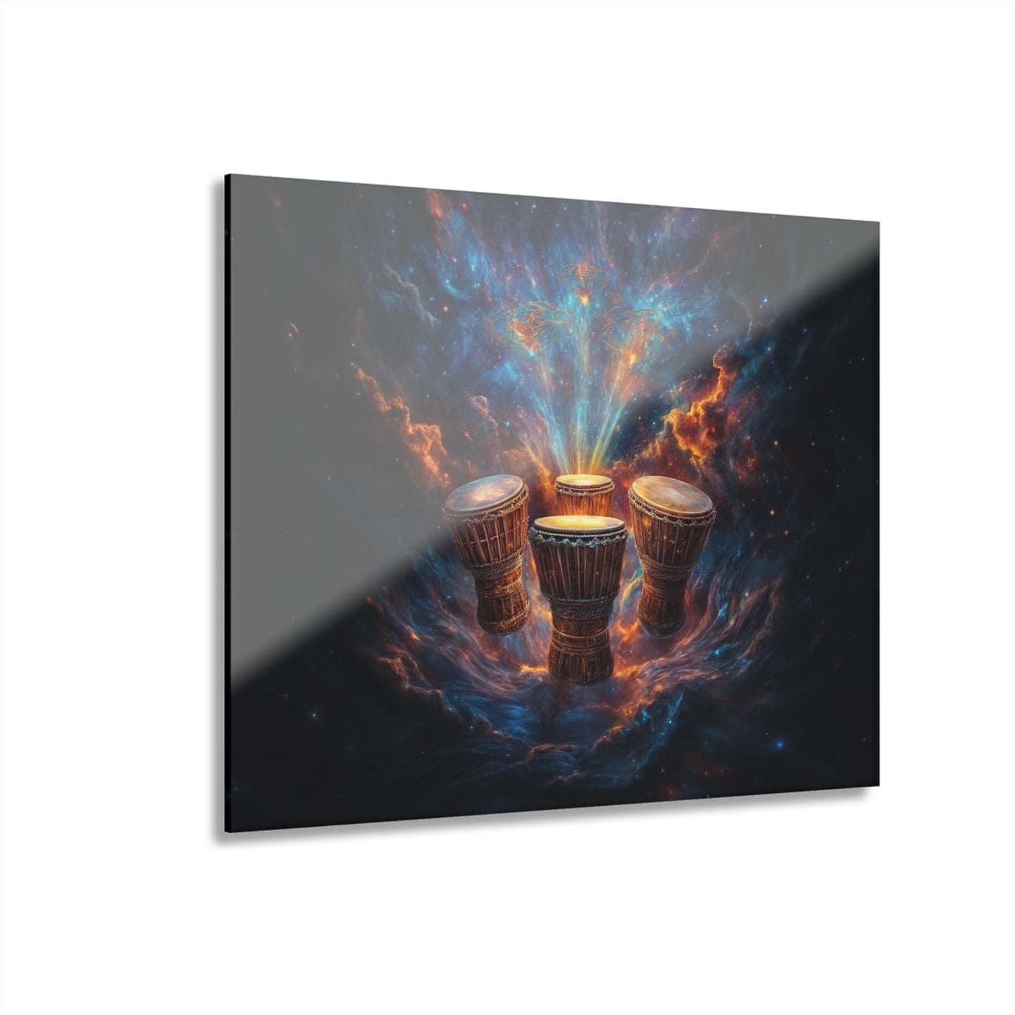 Cosmic Drum Acrylic Wall Art
