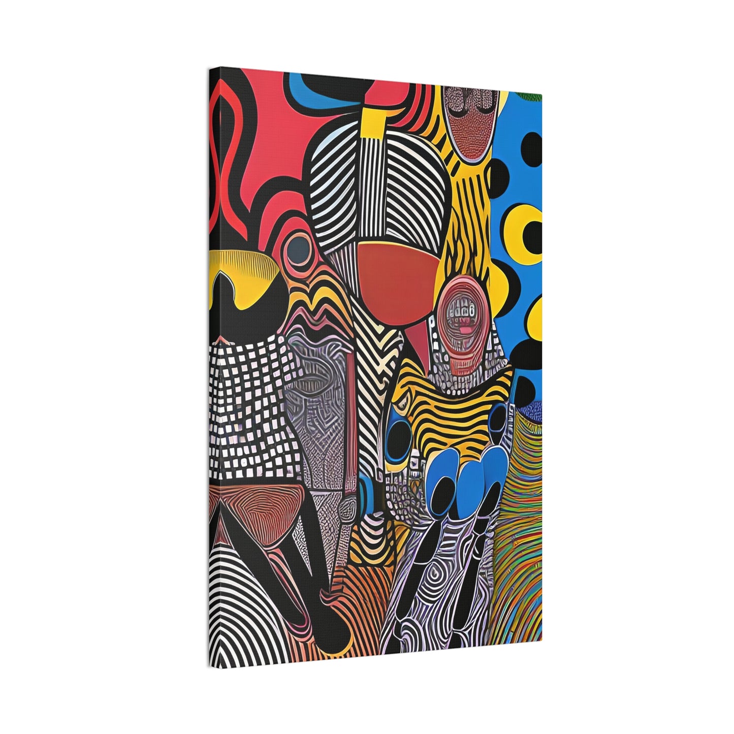 Luba Current Stretched Canvas Print