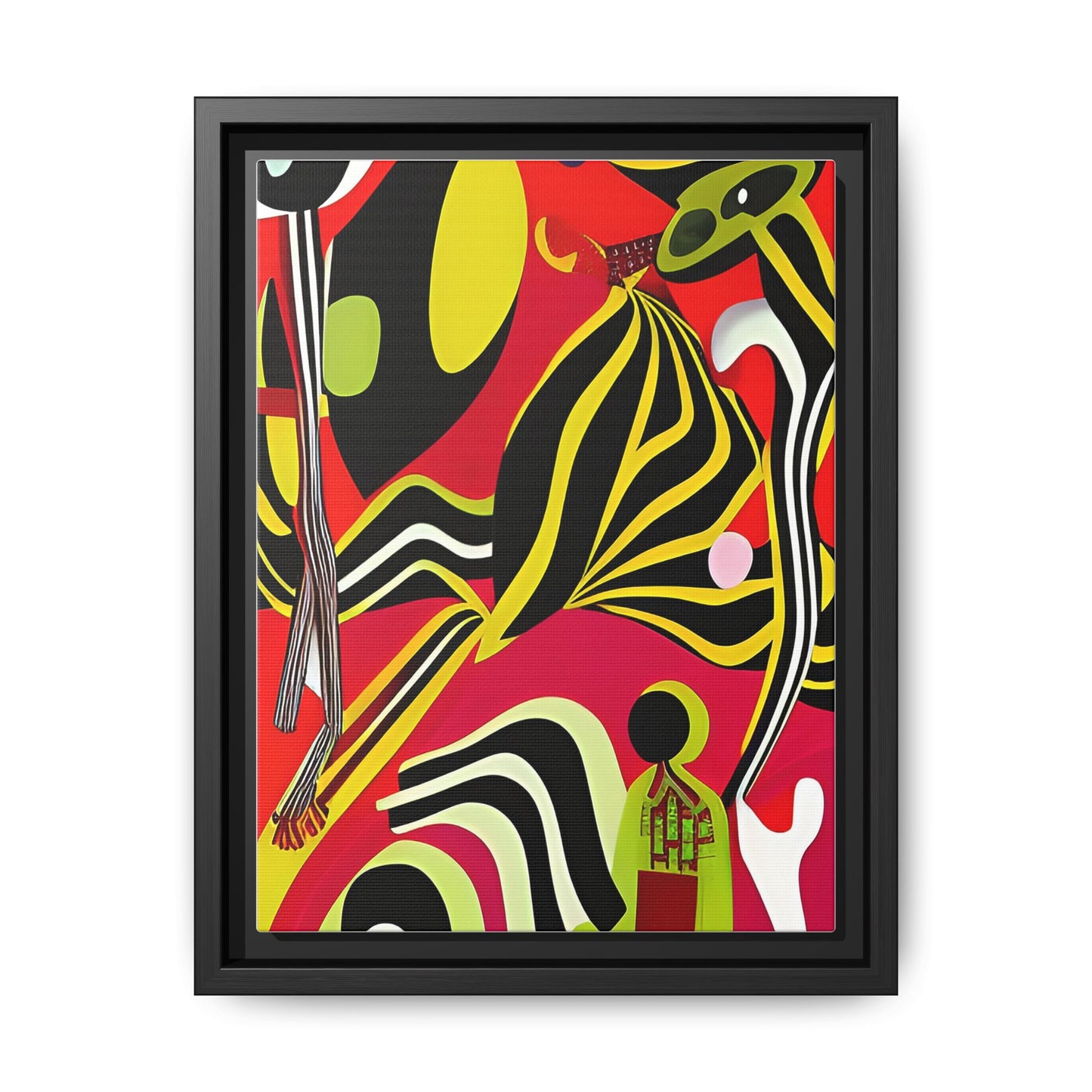 Ngoma Drift Matte Canvas Wall Art