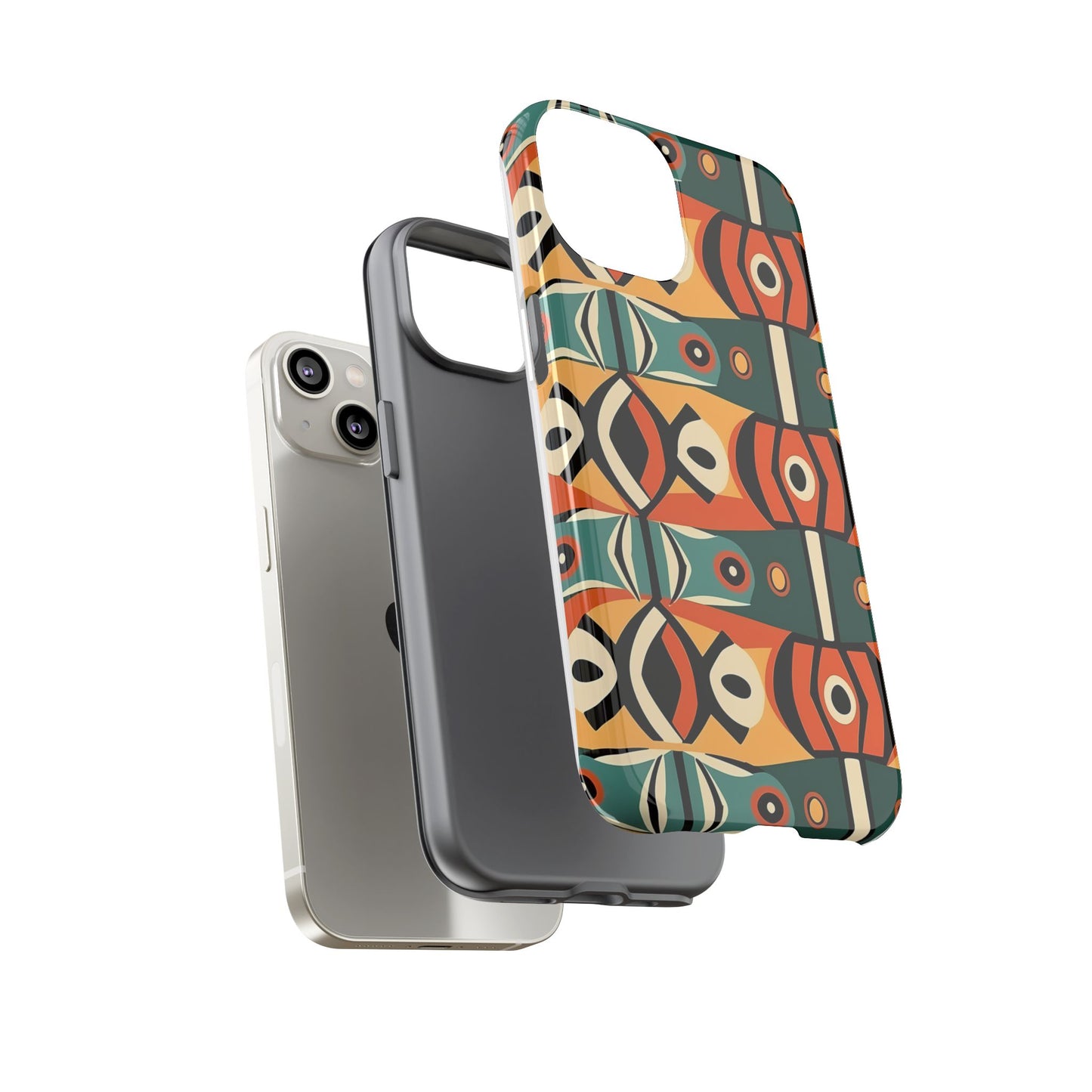 Retro Tribal Tough Case for iPhone®