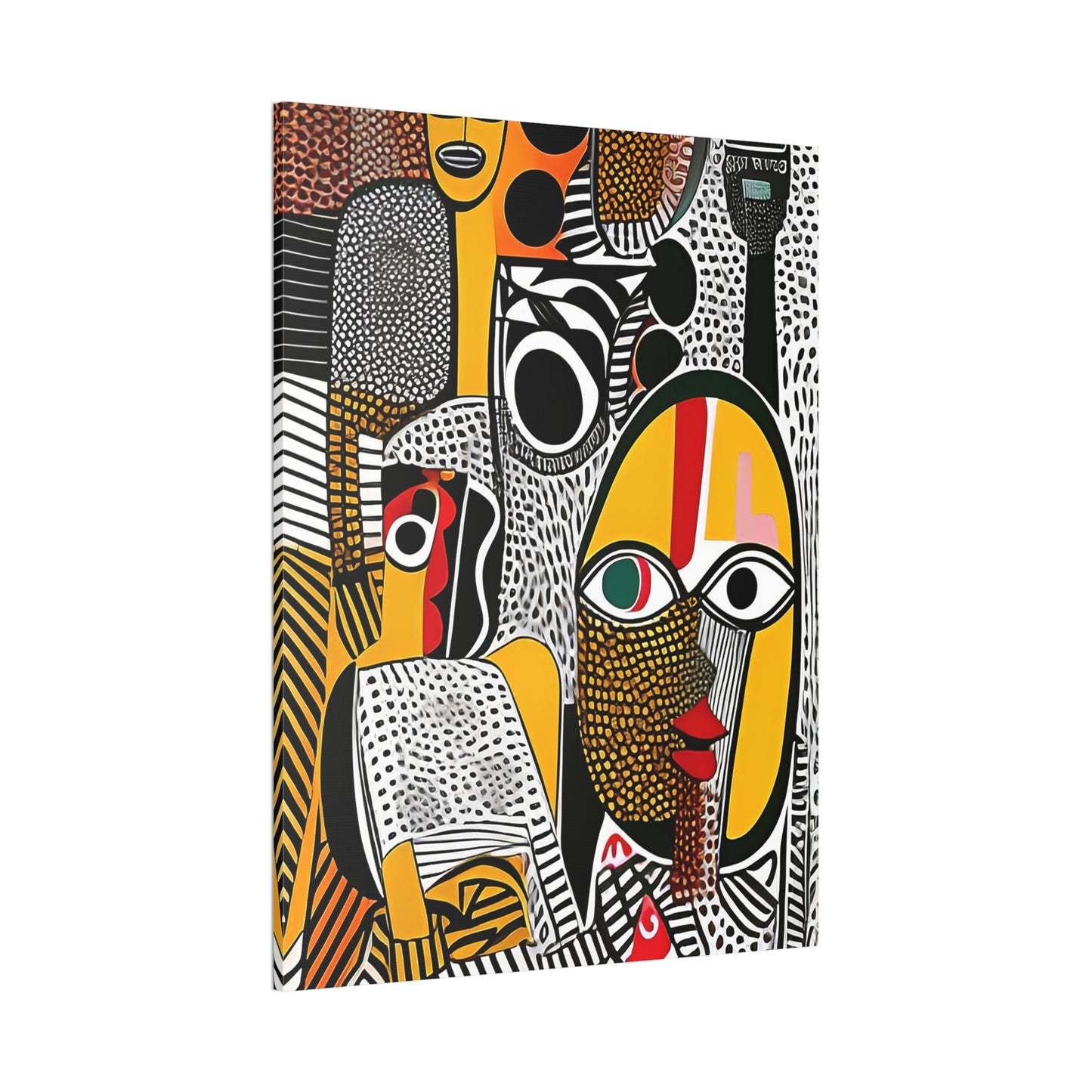 Oju Oracle Stretched Canvas Wall Art