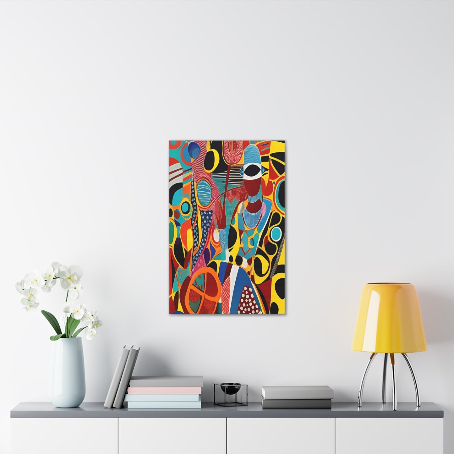 Ajora Veil Stretched Canvas Wall Art