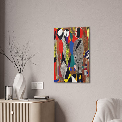 Muti Veins Stretched Canvas Wall Art