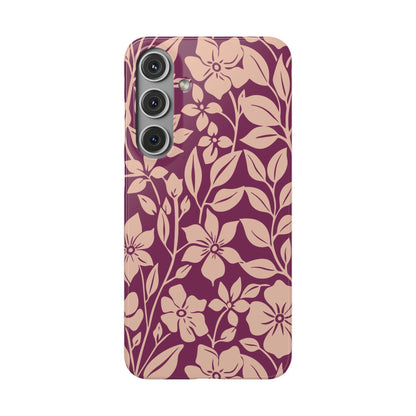 Blooming Elegance Snap Case for Samsung Phone