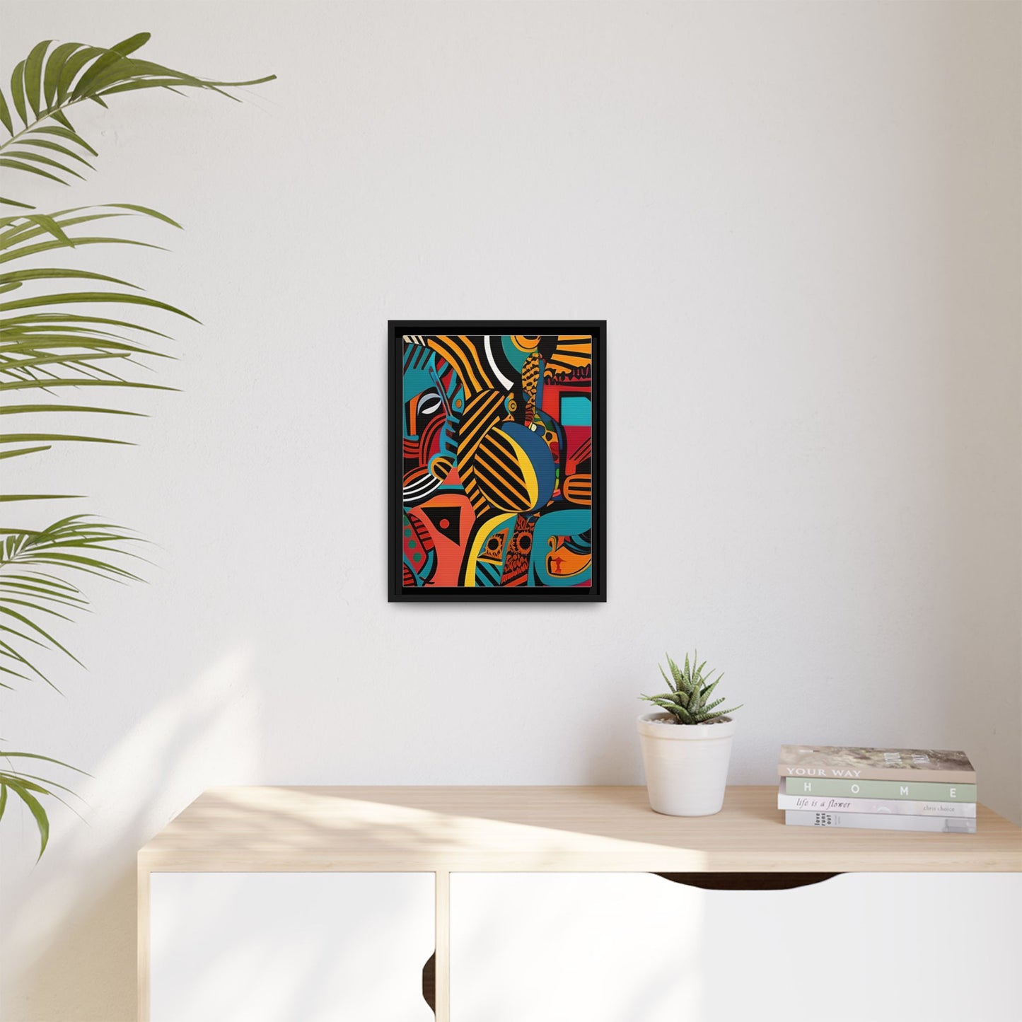 Sankofa Blaze Matte Canvas Wall Art