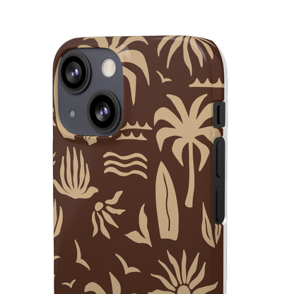 Vintage Tropical Snap Case for iPhone®