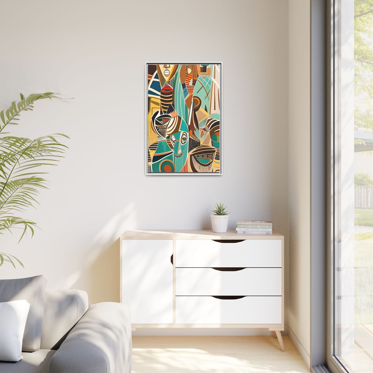 Isimi Flow Matte Canvas Wall Art