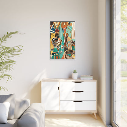 Isimi Flow Matte Canvas Wall Art