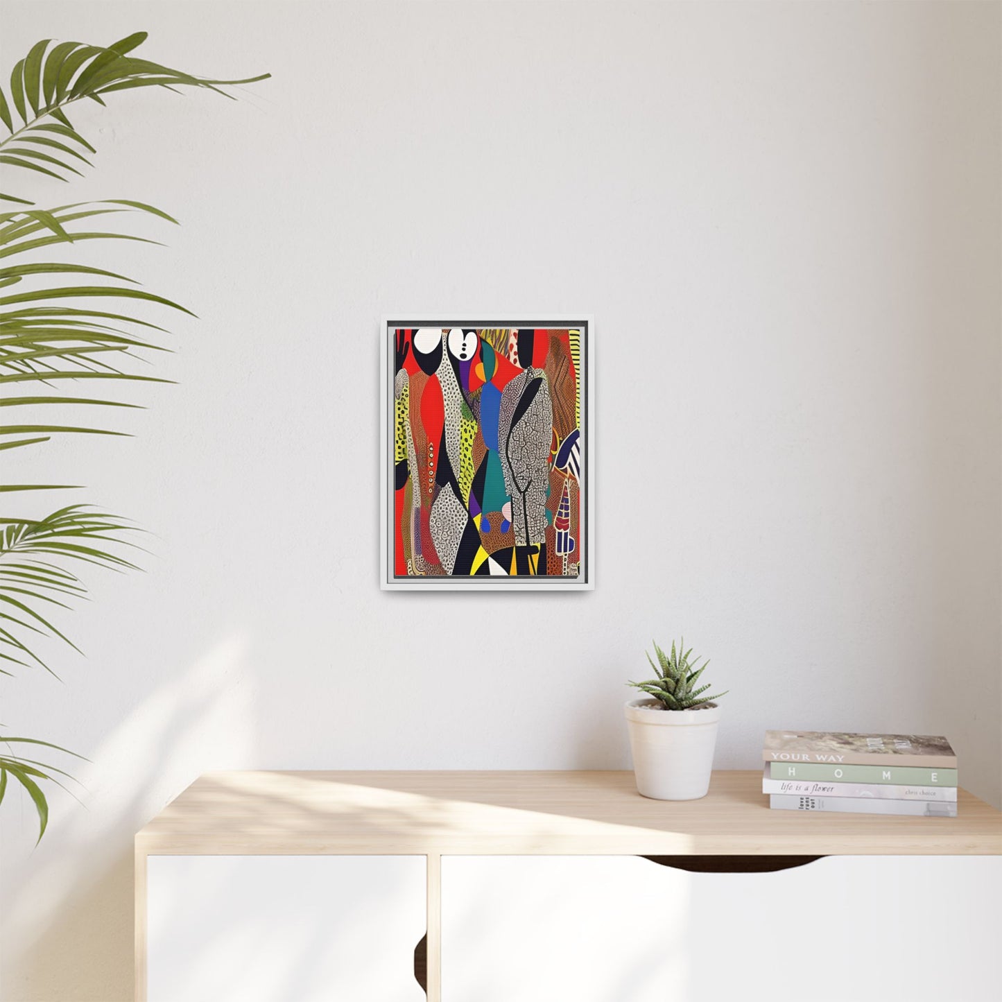 Muti Veins Matte Canvas Wall Art