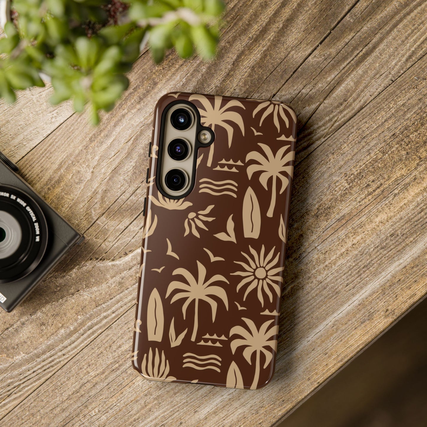 Vintage Tropical Tough Case for Samsung Phone