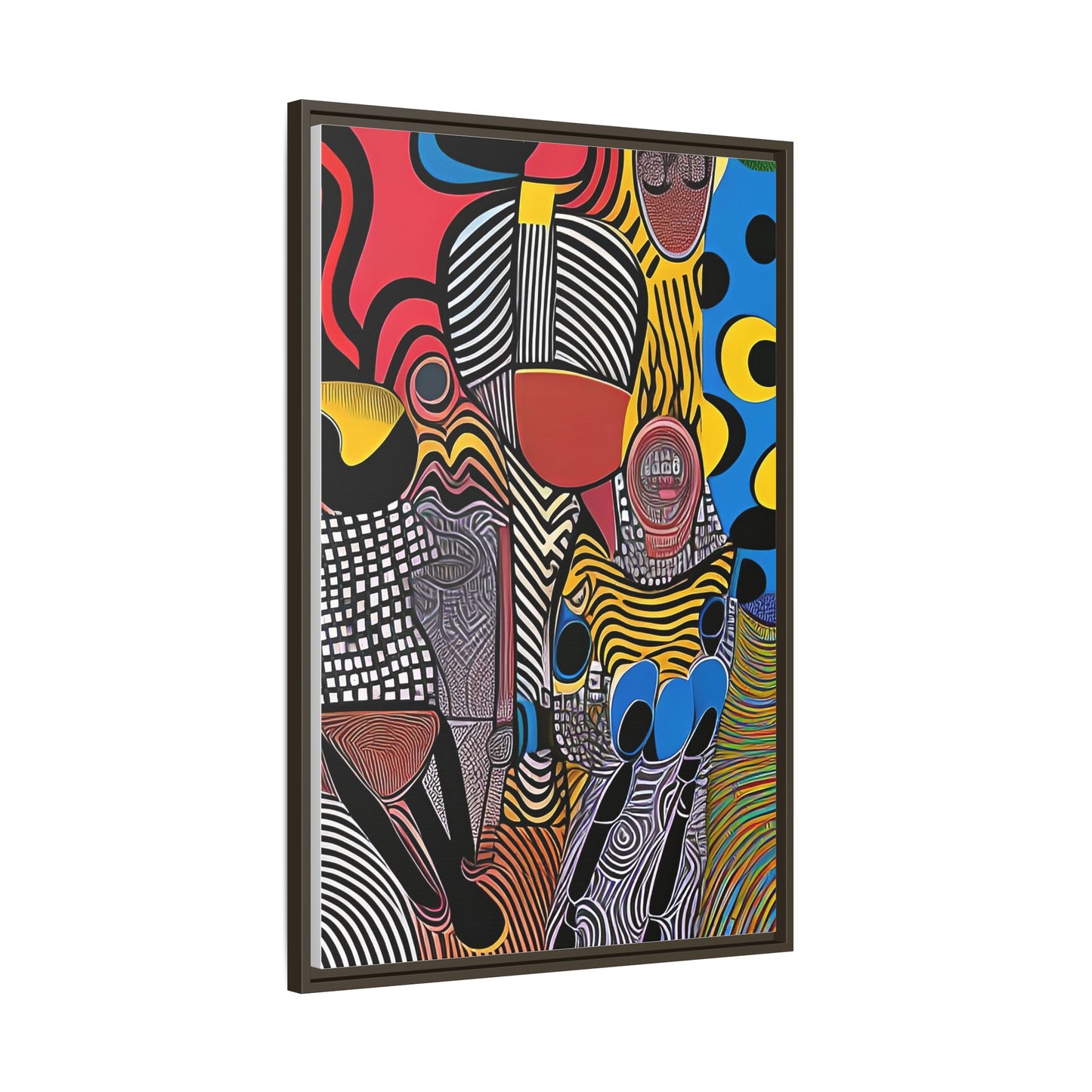 Luba Current Matte Canvas Wall Art