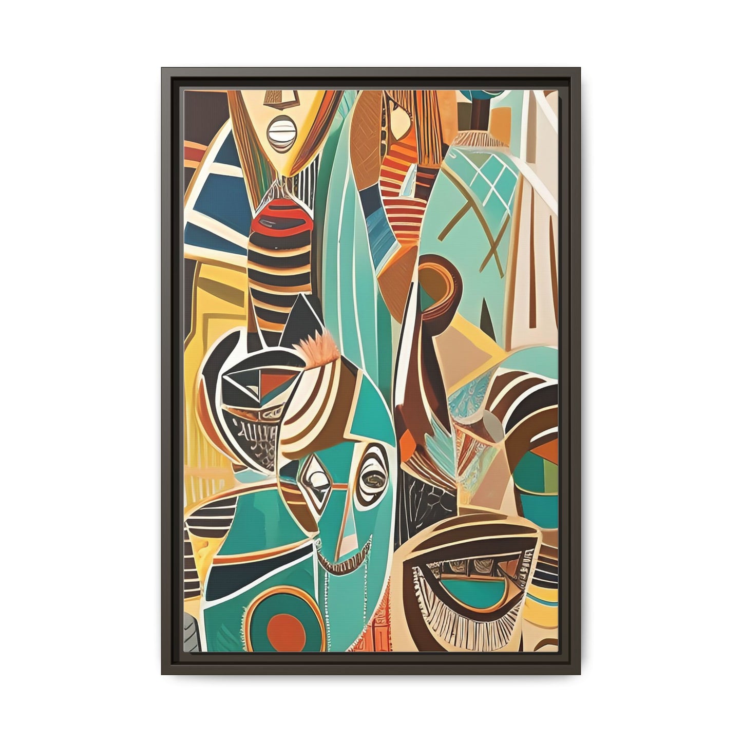 Isimi Flow Matte Canvas Wall Art