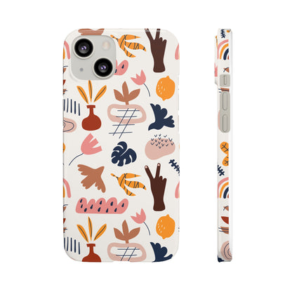 Whimsical Harmony Snap Case for iPhone®