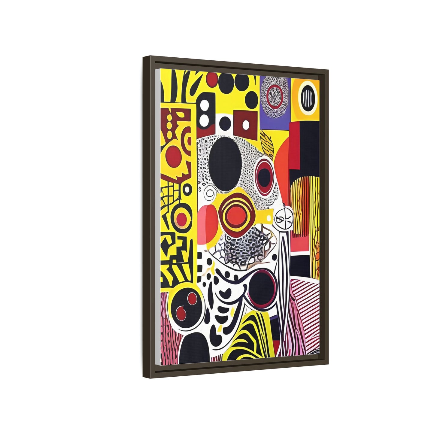 Zamani Echo Matte Canvas Wall Art