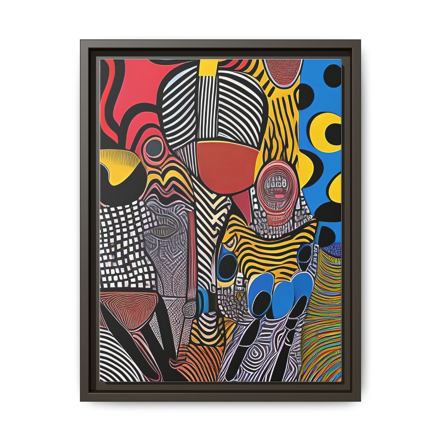 Luba Current Matte Canvas Wall Art