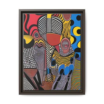 Luba Current Matte Canvas Wall Art