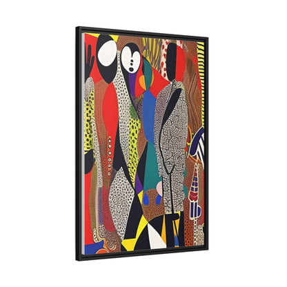 Muti Veins Matte Canvas Wall Art