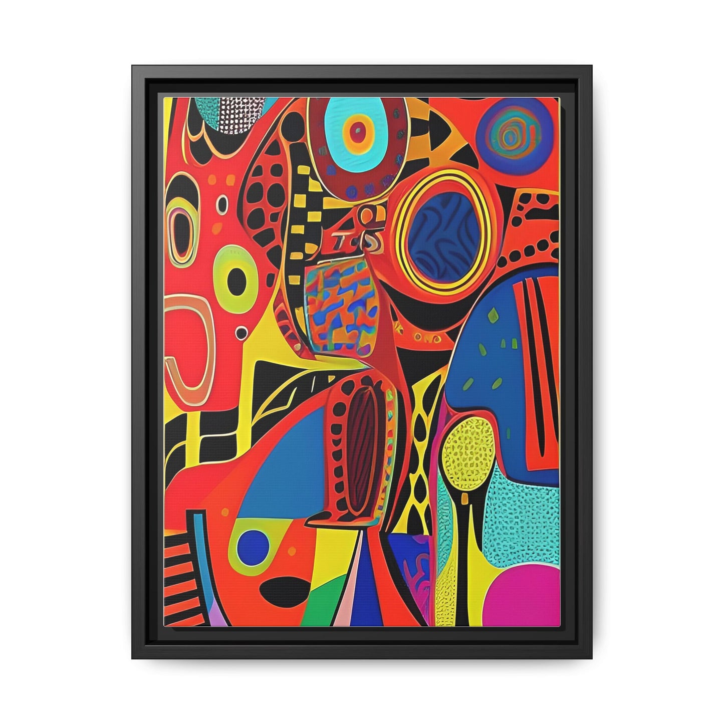 Oba Vibration Matte Canvas Wall Art