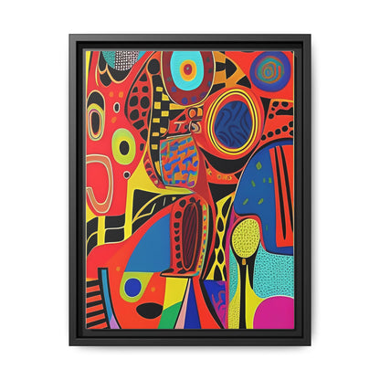 Oba Vibration Matte Canvas Wall Art