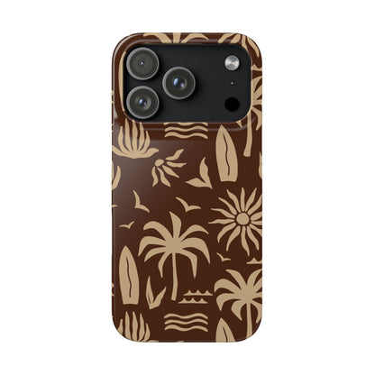 Vintage Tropical Snap Case for iPhone®