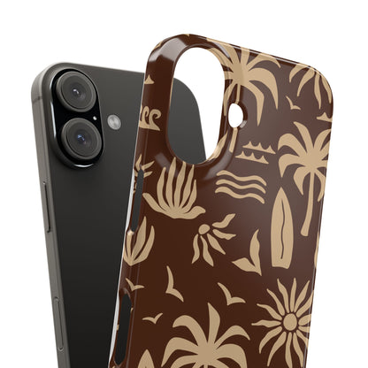 Vintage Tropical Snap Case for iPhone®