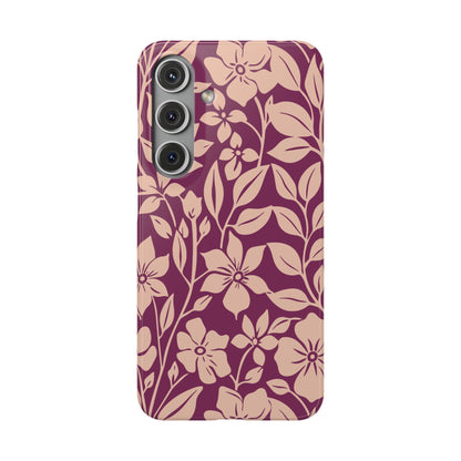Blooming Elegance Snap Case for Samsung Phone