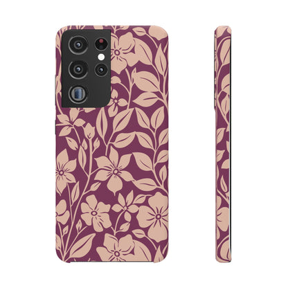 Blooming Elegance Snap Case for Samsung Phone