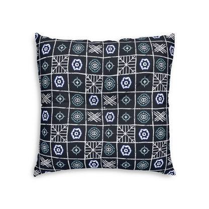 Zulu Zenith Bohemian Tufted Floor Pillow