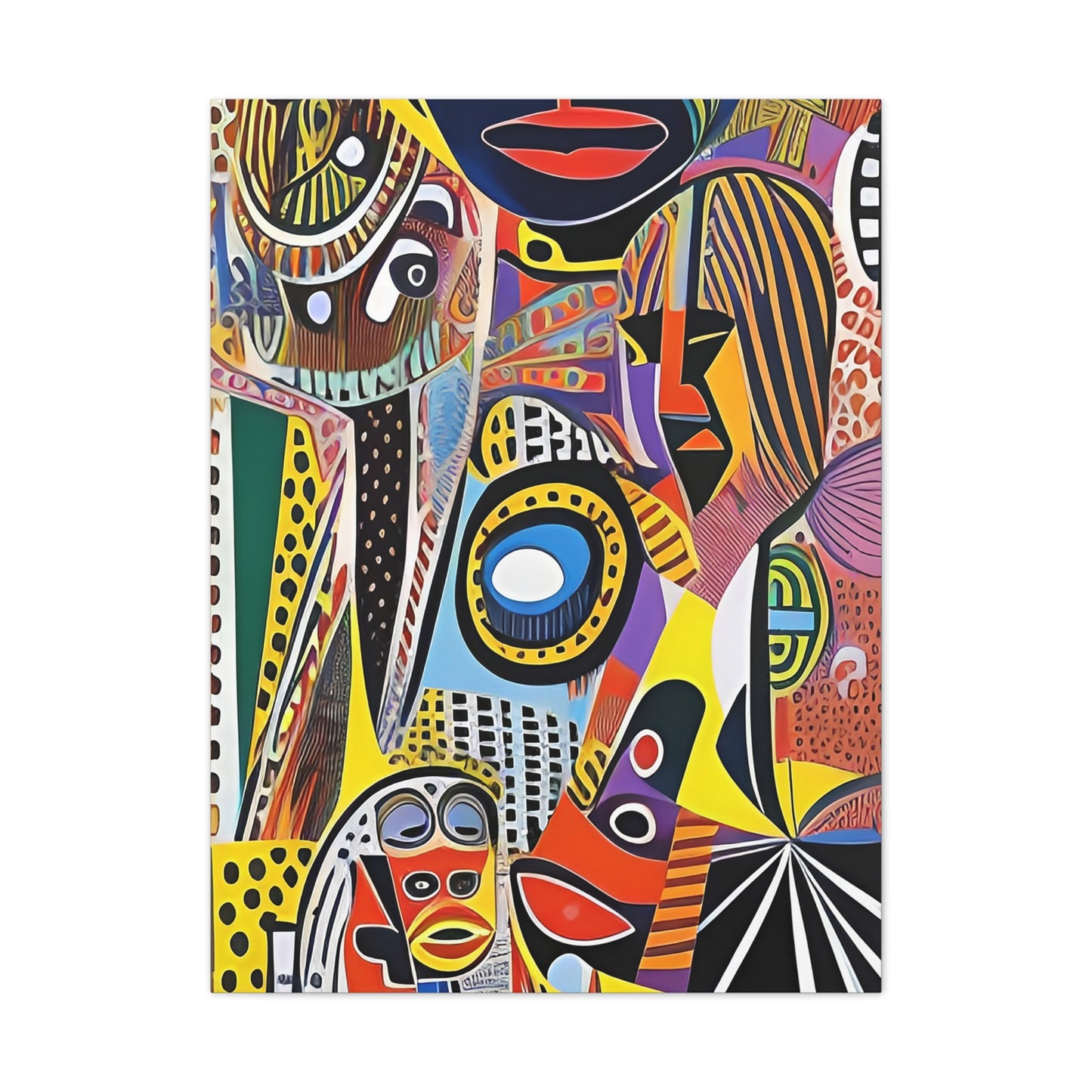 Ase Carnival Stretched Canvas Wall Art