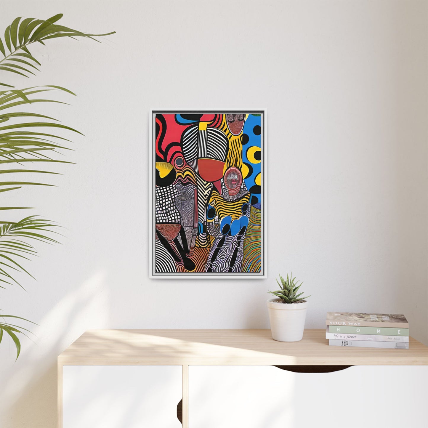 Luba Current Matte Canvas Wall Art