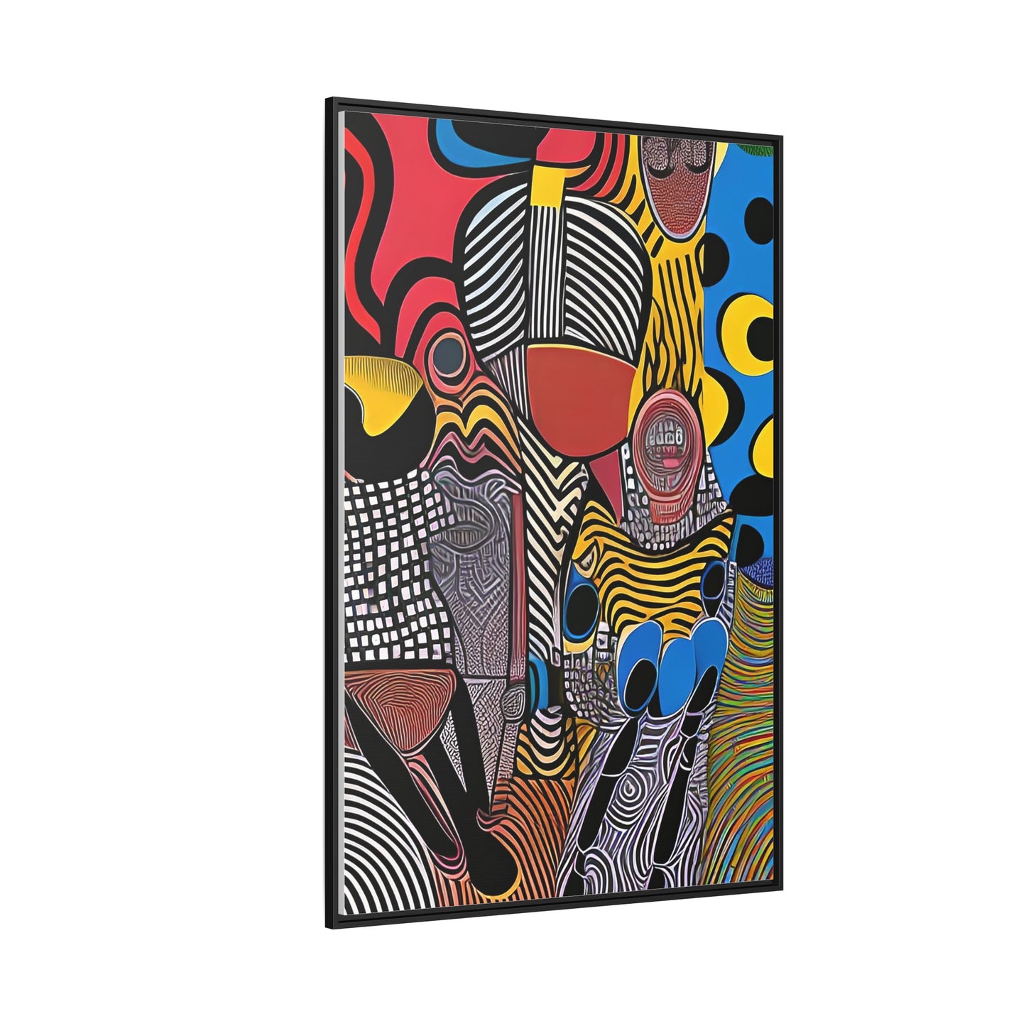 Luba Current Matte Canvas Wall Art