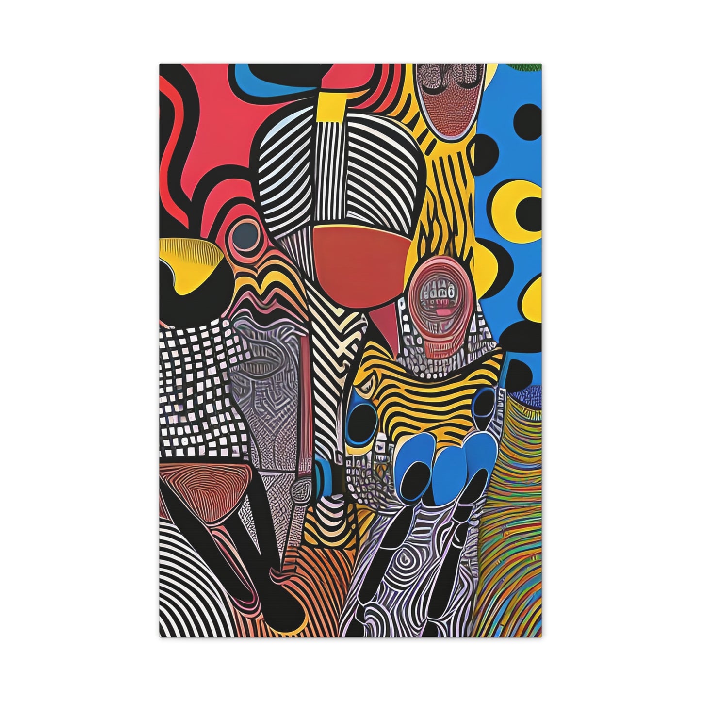 Luba Current Stretched Canvas Print