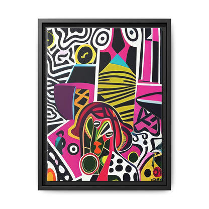 Nzingha Pulse Matte Canvas Wall Art