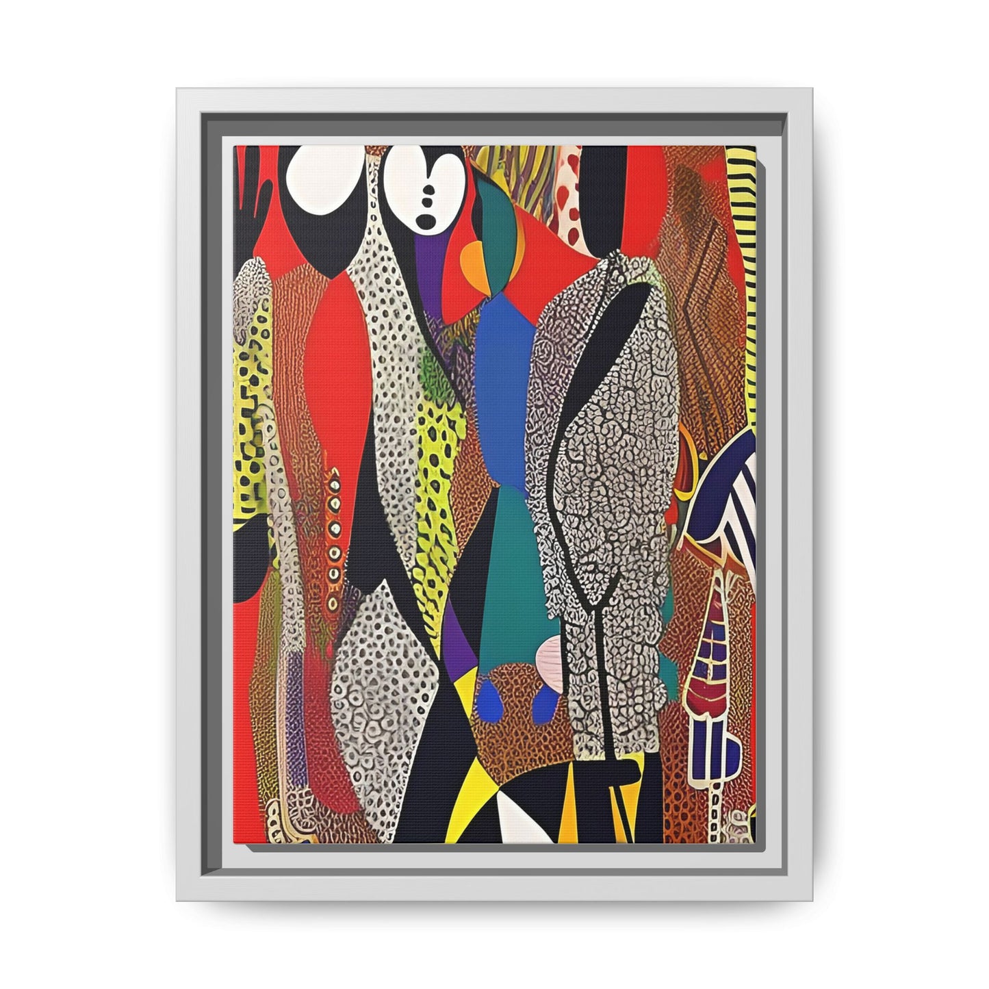 Muti Veins Matte Canvas Wall Art